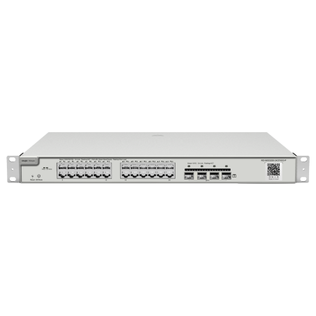 Switch Gestionable L2+, 24 Gigabit PoE 370W, x4 puertos SFP+ ,para rack 19"