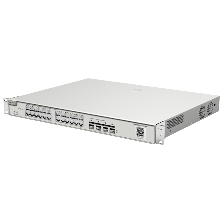 Switch Gestionable L2+, 24 Gigabit PoE 370W, x4 puertos SFP+ ,para rack 19"