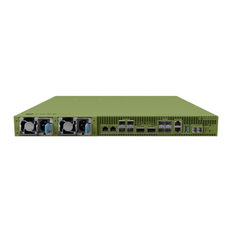 ROSE Data Server de 16 núcleos a 2GHz, 32GB RAM, x2 100G QSFP28, x4 25G SFP28 y x4 10G SFP+. Level 6. Rack