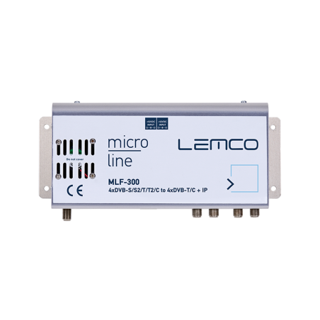 Central 4 x DVB-S/S2/T/T2/C a 4 x  DVB-T/C + IP