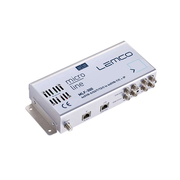 Central 4 x DVB-S/S2/T/T2/C a 4 x  DVB-T/C + IP