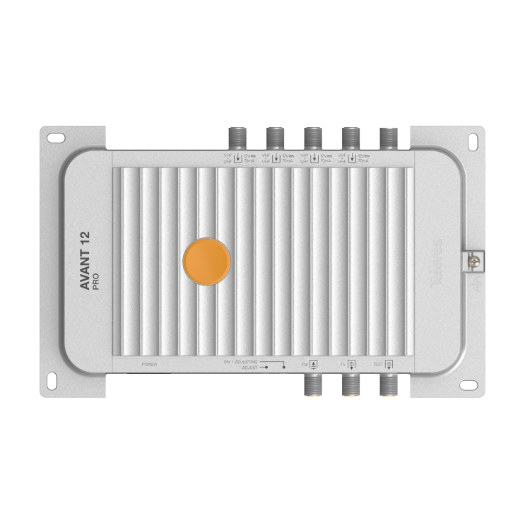 Central programable Televes AVANT 12 PRO - 32 filtros digitales, Bluetooth, 5 entradas, LTE700, ASuite