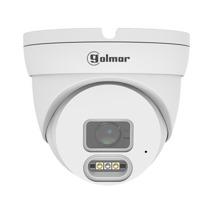 Cámara IP Domo 4Mpx, Lente fija 2.8mm, IR 25mts, PoE 802.3af. IP66. CIP-21D4E