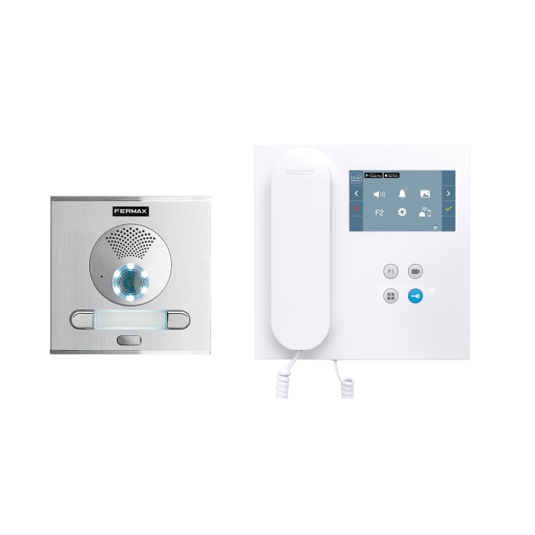 Kit video 2L, placa Cityline de empotrar y monitor Veo Duox Wifi 4.3"  2L