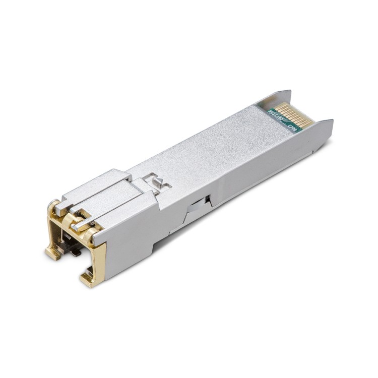 Módulo SFP+ 10GBASE-T RJ45. Hasta 30m (transmisión sobre cable de cobre Cat6a o superior)