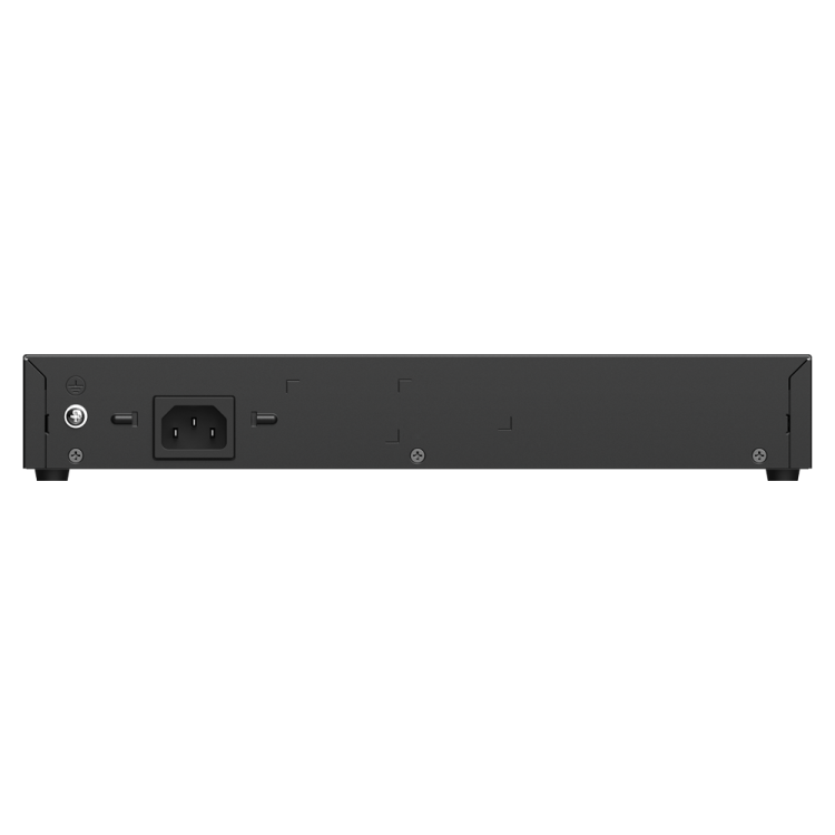 Switch Gestionable L2, 16 puertos Gigabit PoE 802.3af/at, 240W, x2 puertos SFP, x2 Gb,para rack 19"