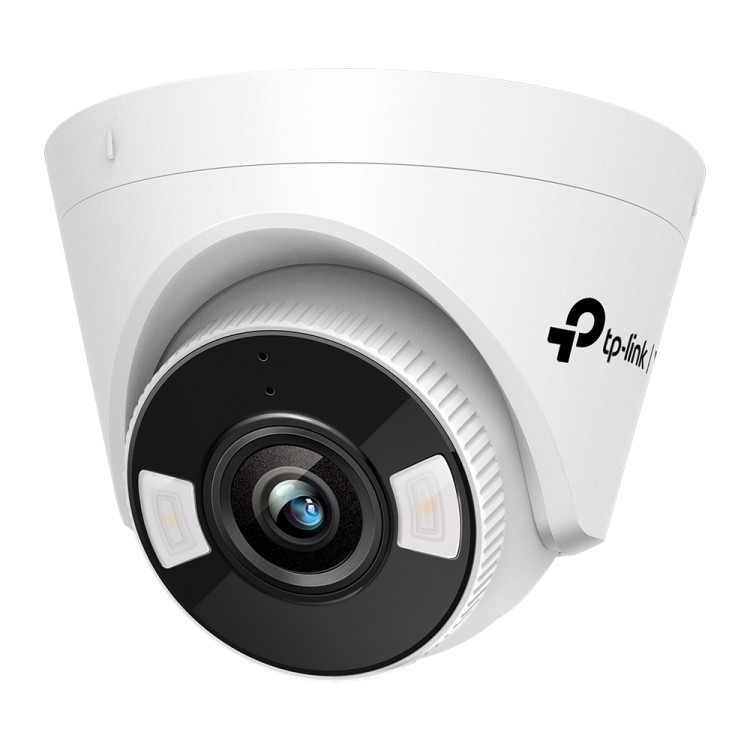 Cámara IP turret, 5Mpx, Lente 2.8mm, IR 30mts Full Color. Interior. Smart Event. Audio. IP67