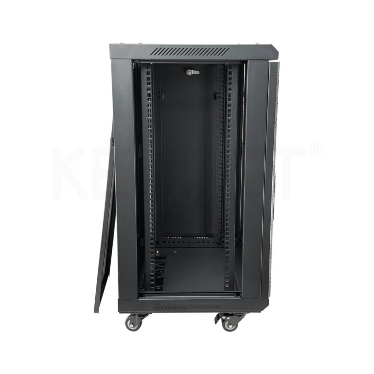 Rack de pared/suelo High Qaulity de 19", 18U, F600 / AN 600 / AL 905mm, carga 60kg, Montado