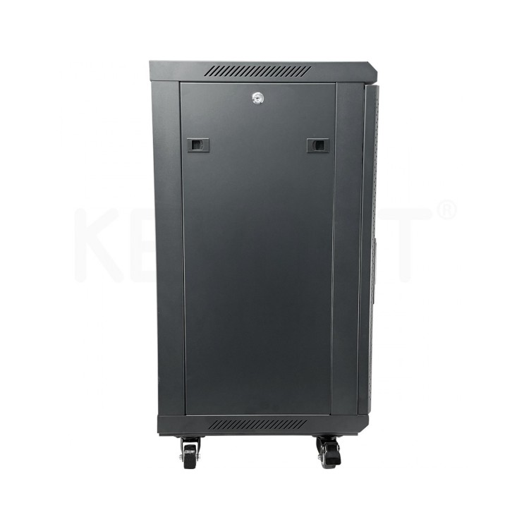 Rack de pared/suelo High Qaulity de 19", 18U, F600 / AN 600 / AL 905mm, carga 60kg, Montado
