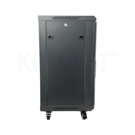 Rack de pared/suelo High Qaulity de 19", 18U, F600 / AN 600 / AL 905mm, carga 60kg, Montado