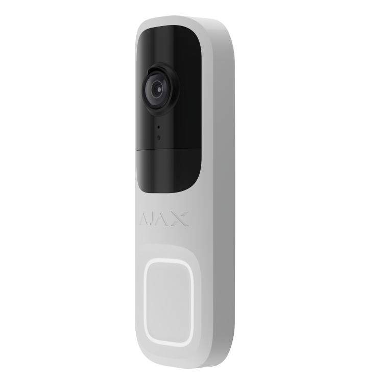 Vídeo timbre Ajax AJ-DOORBELL-4-W - 4 MP, WiFi, IA, HDR