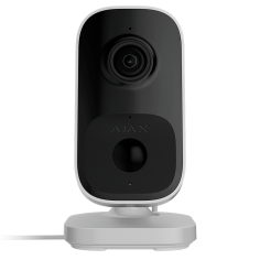 AJAX IndoorCam White - Cámara Interior Wi-Fi 4MP con visión nocturna en blanco