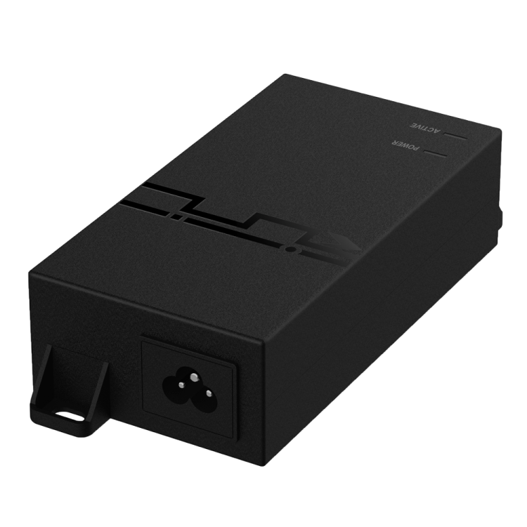 Inyector POE 10/100/1000/2500 802.3bt. 56V, 60W, 1.08A