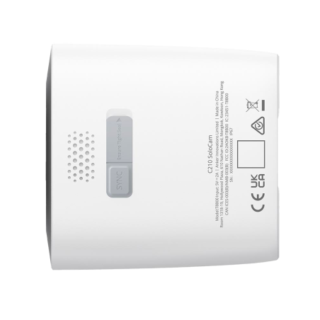 Cámara Bullet IP Wifi, 2K 1080p, IR 8mts, lente 2.8mm, H.264, IP67. Solar