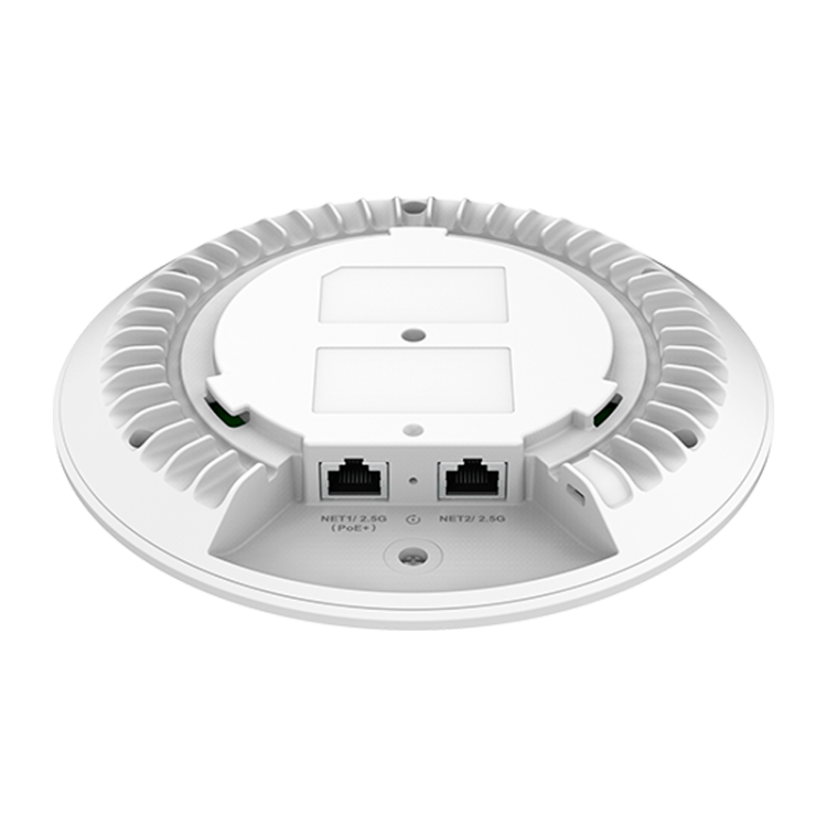 AP WIFI7  BE 2.4/5Ghz, 26dBm, 3.5/5.5/3.5dBi, x2 puerto 2.5Gb, 2x2 MIMO. FAST ROAMING