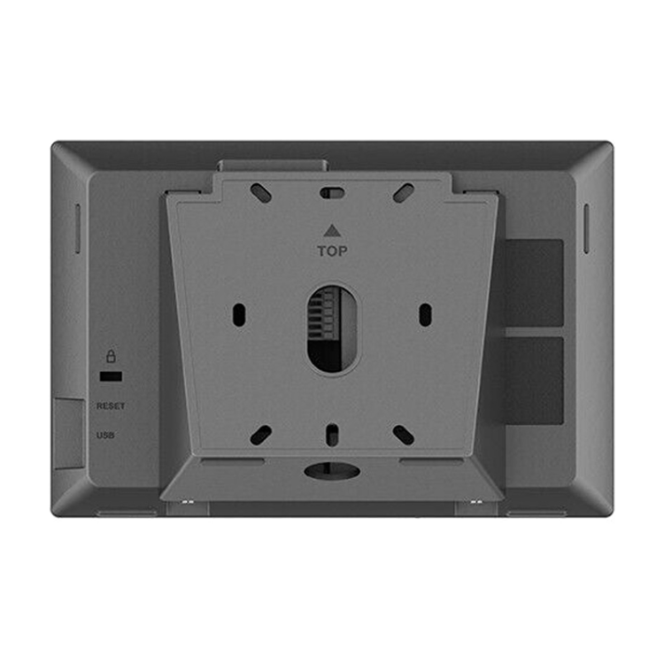 Pantalla e Interfono HD 7", x6 SIP, Android 13, x8 entradas y x2 salida de alarma. POE y Wifi. Negro