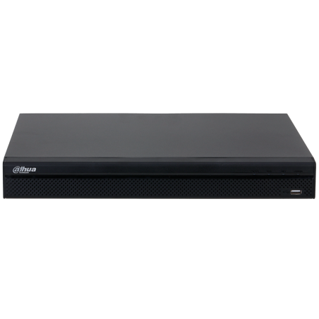 NVR 16ch IP POE hasta 4K/8Mpx, 160Mbps, H.265+, 2 HDD
