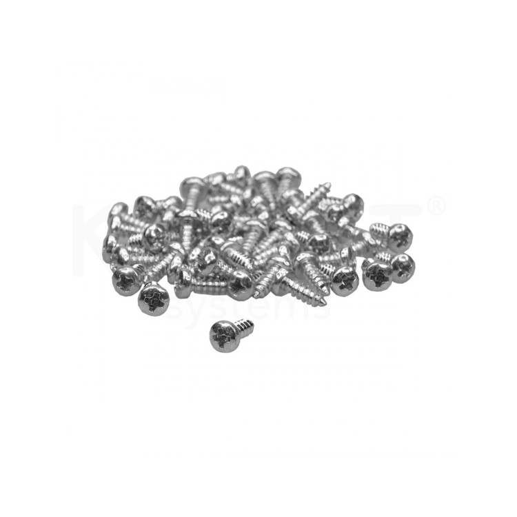 Tornillos acero zincado HQ para adaptadores 6,5x2,2mm (Bolsa 100ud)