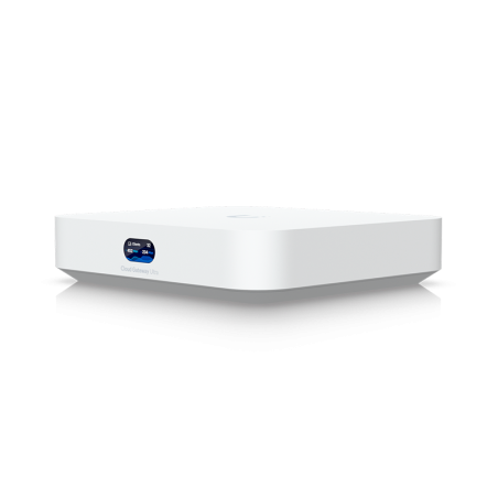 Gateway Cloud compacto con soporte para más de 30 dispositivos UniFi/más de 300 clientes, Multi-WAN
