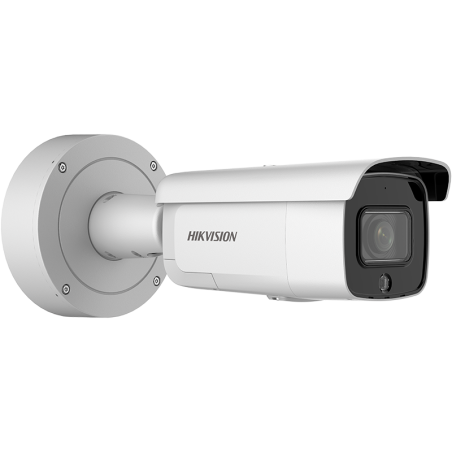 Cámara IP bullet gama PRO, 8Mpx AcuSense, IR 60mts, 2.8-12mm, H.265+, PoE802.3af. Sirena y flash. IP67