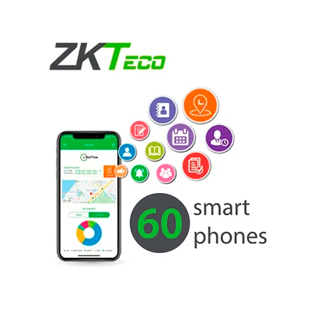 Software ZKteco ZK-BT-APP-P60 - 60 usuarios