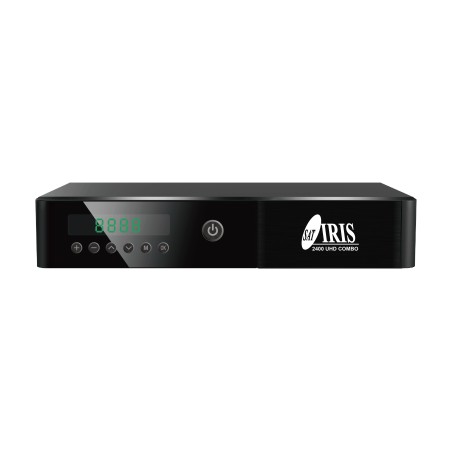 REACONDICIONADO Iris 2400 UHD COMBO (S2+T2), 4K, H.265, USB Wifi