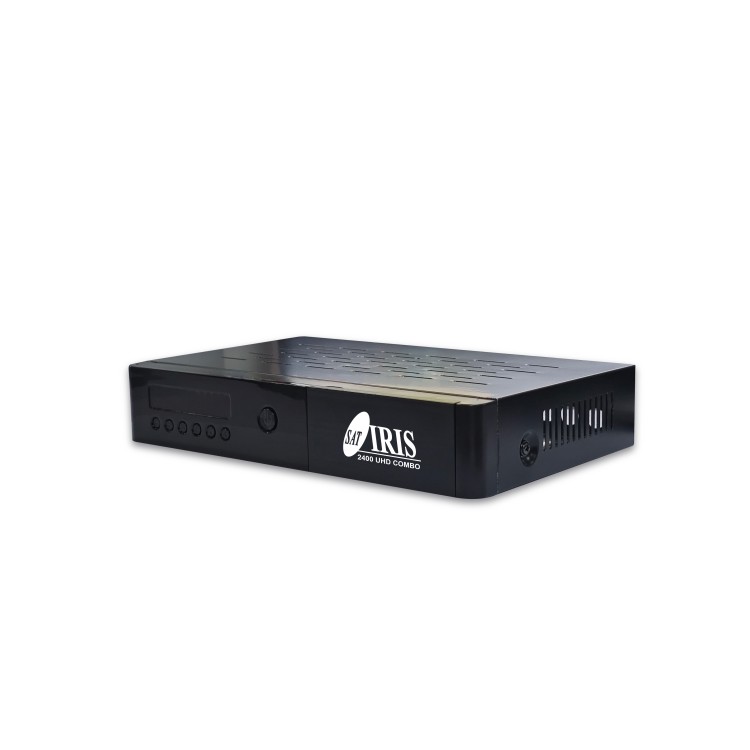 REACONDICIONADO Iris 2400 UHD COMBO (S2+T2), 4K, H.265, USB Wifi