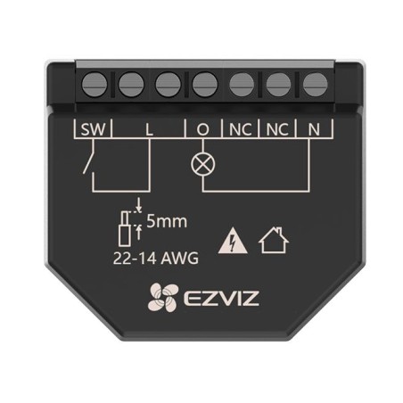 Relé Wi-Fi EZVIZ CS-T35-R100-WM - 16A y medición