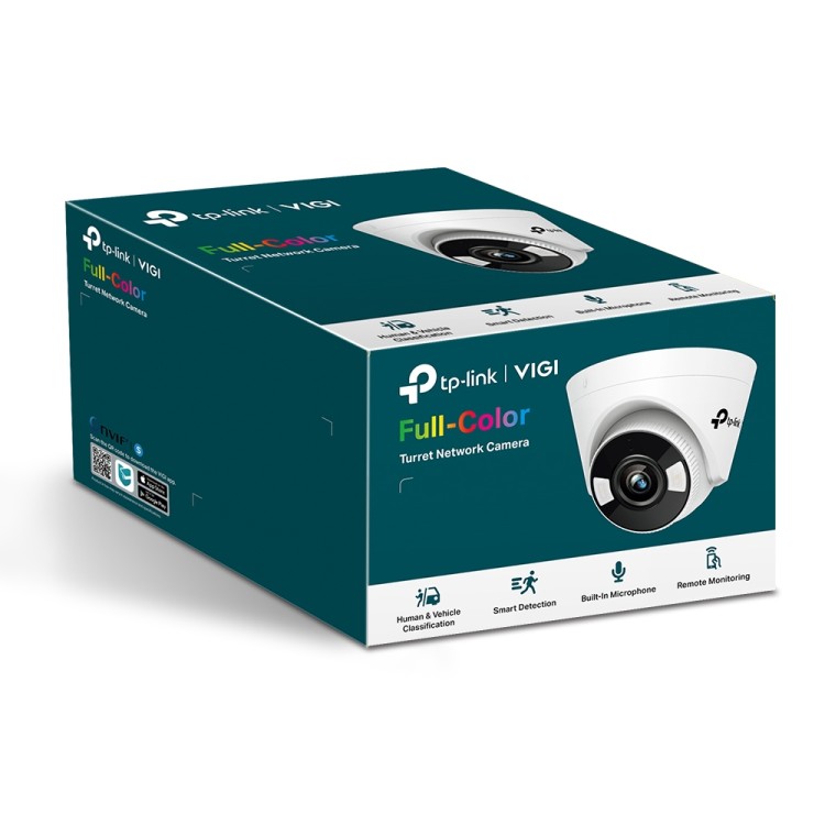 TP-Link VIGI C440 4mm: Cámara IP 4MP Full-Color con PoE y Detección