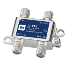 Derivador 2 salidas, 24db, 5-2400Mhz