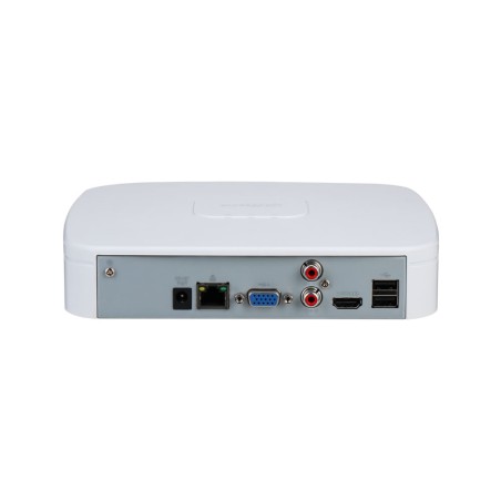 NVR 8ch IP hasta 12Mpx, 80Mbps, H.265+, 1 HDD