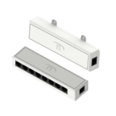 ultiplexor pasivo NOVAMAX NV300502L con 1 entrada y 8 salidas RJ45 CAT6