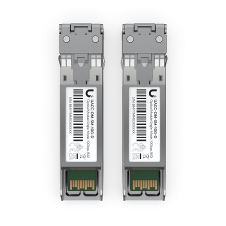 Pack 2 SFP SM duplex conector LC, 10 Gbps, 1310nm, 2 fibras,10km