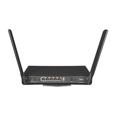 REACONDICIONADO Routerboard WIFI 6 2.4/5Ghz, 1Gb RAM, 4 Cores, 28dBm (630mW), x5 Gb, x1 2.5Gb, 5.5dBi, Level 6