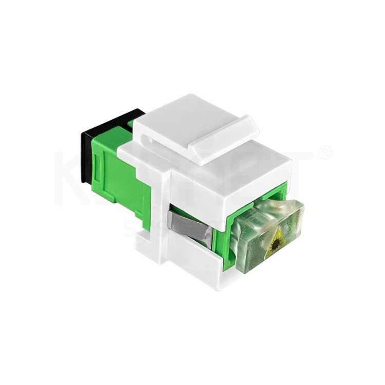 Adaptador a keystone para transición SC/SC - LC/LC duplex