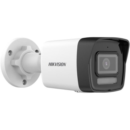 Cámara IP Bullet Hikvision DS-2CD1023G2-LIU(2.8mm) - 2MP, PoE, Micrófono, Luz blanca, Exterior