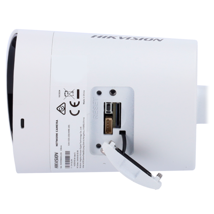 Cámara IP bullet Hikvision DS-2CD2043G2-LI2U(2.8mm) - 4MP, AcuSense, luz híbrida, micrófono, PoE, IP67
