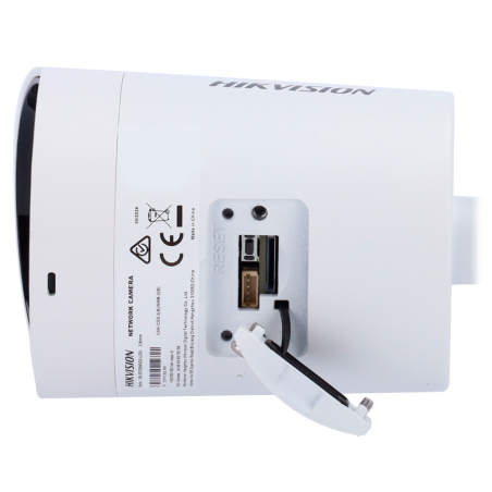Cámara IP bullet Hikvision DS-2CD2043G2-LI2U(2.8mm) - 4MP, AcuSense, luz híbrida, micrófono, PoE, IP67