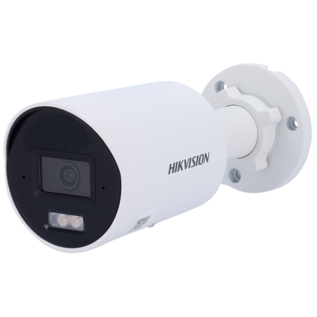 Cámara IP bullet Hikvision DS-2CD2043G2-LI2U(2.8mm) - 4MP, AcuSense, luz híbrida, micrófono, PoE, IP67