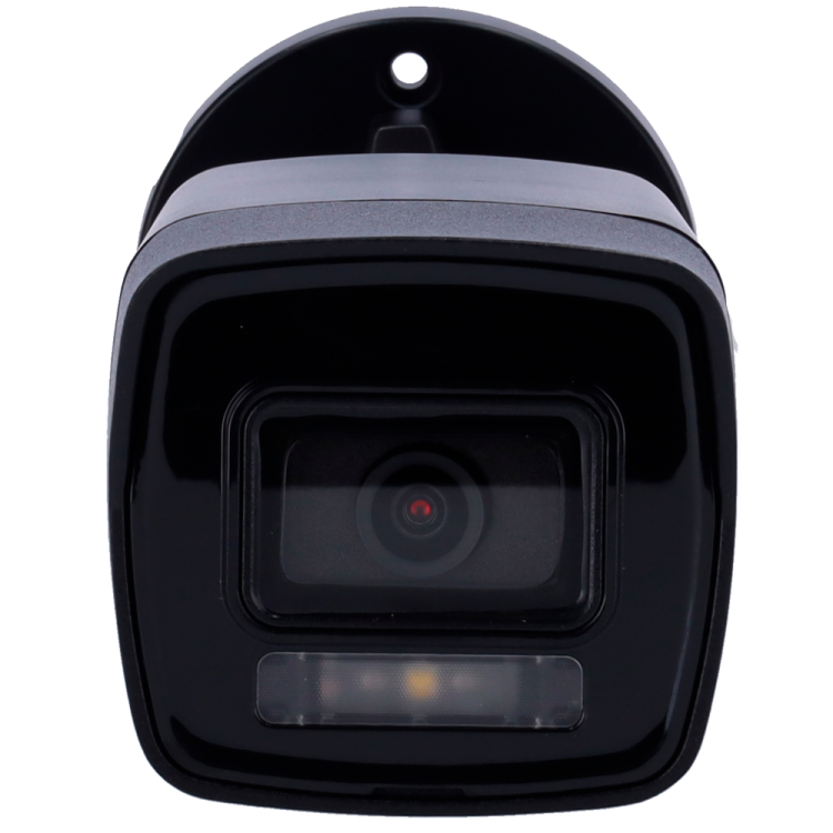 Cámara IP bullet Hikvision DS-2CD1043G2-LIU(2.8mm) Black - 4MP, micrófono, H.265+, IR 30 m, PoE, IP67