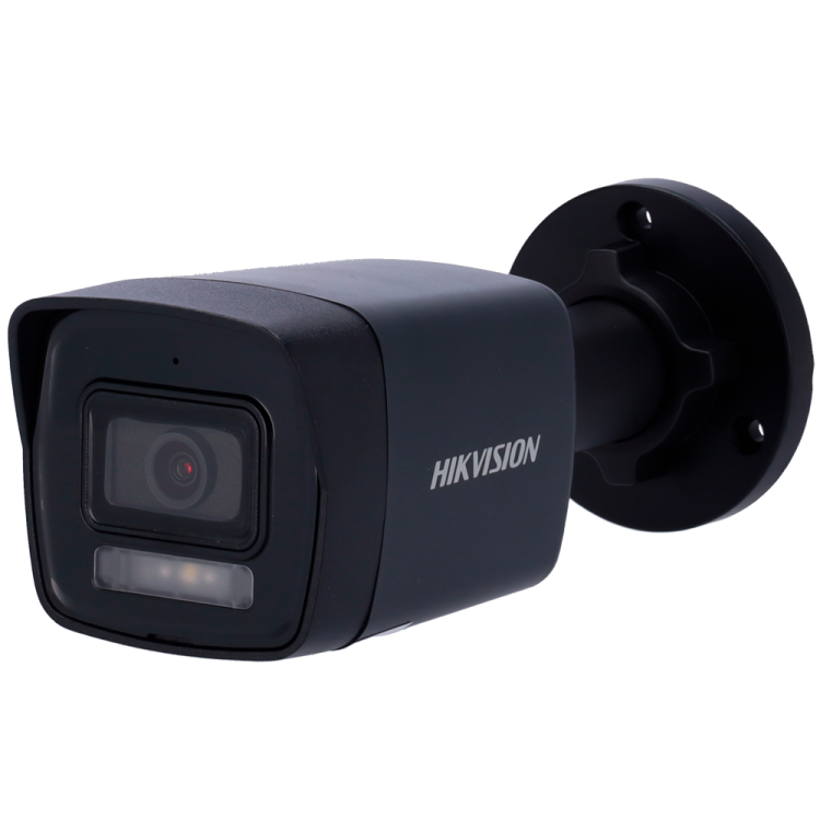 Cámara IP bullet Hikvision DS-2CD1043G2-LIU(2.8mm) Black - 4MP, micrófono, H.265+, IR 30 m, PoE, IP67