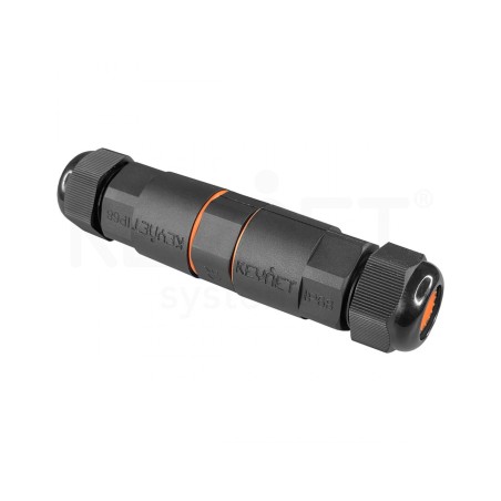 Acoplador RJ45 estanco Keynet FLC-6AF-6AF-IP68-K - Cat6A