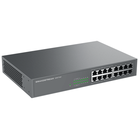 Switch PoE Grandstream GWN7702P - 16 puertos Gigabit, 8 PoE