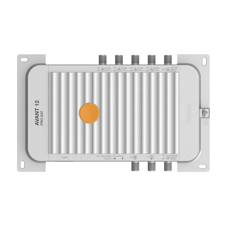 Central programable Televes AVANT 12 PRO SAT - 6 entradas, 32 filtros, autoprogramación, LTE700