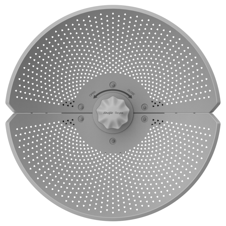 CPE exterior Reyee RG-AirMetro460G - 5 GHz, 867 Mbps, 15 km, 23 dBi, Gigabit, IP65, PoE