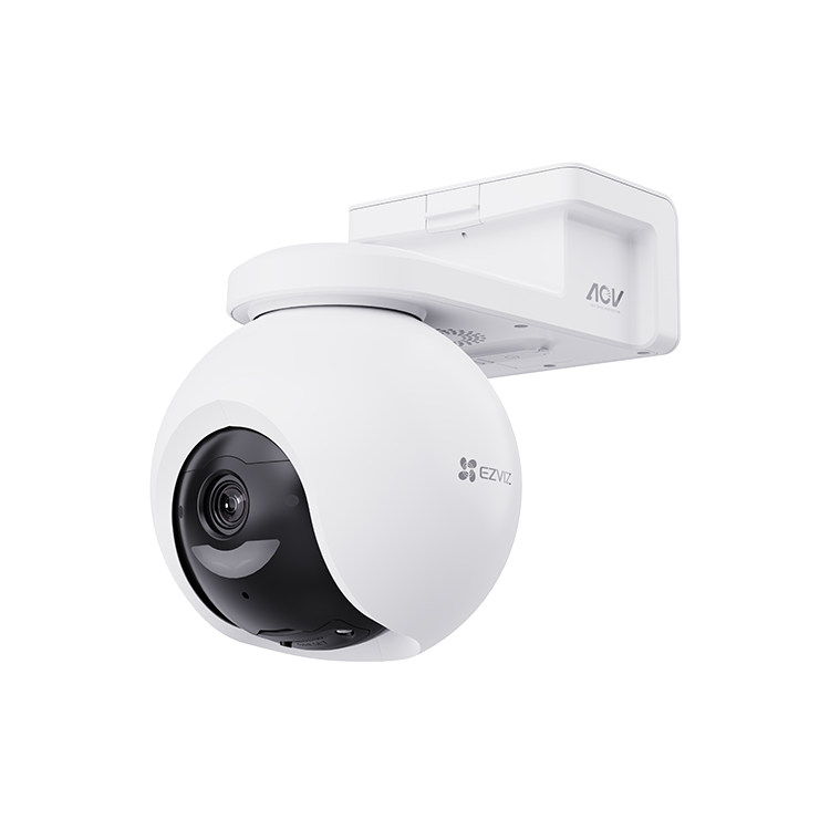 Cámara PTZ 4G/EZVIZ CS-HB8/SP 4K - 4 K, Pan-Tilt 360°, batería 10400 mAh, panel solar, detección IA, audio bidireccional, IP65