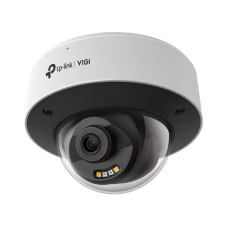 Cámara domo IP Tplink InSight S285 - 8MP, lente 2.8mm, IR 30m, WDR 120dB, audio, IP67 IK10