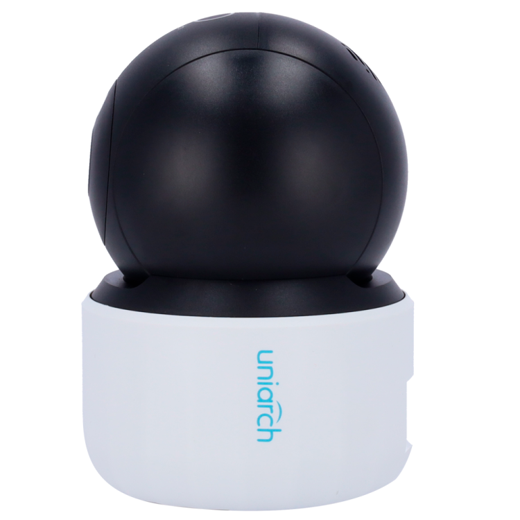 Cámara domo IP WiFi Uniarch UV-UHO-S3E-M5TD - 5MP, lente 4mm, IR/luz blanca 10m, audio, microSD 512GB