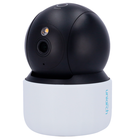 Cámara domo IP WiFi Uniarch UV-UHO-S3E-M5TD - 5MP, lente 4mm, IR/luz blanca 10m, audio, microSD 512GB