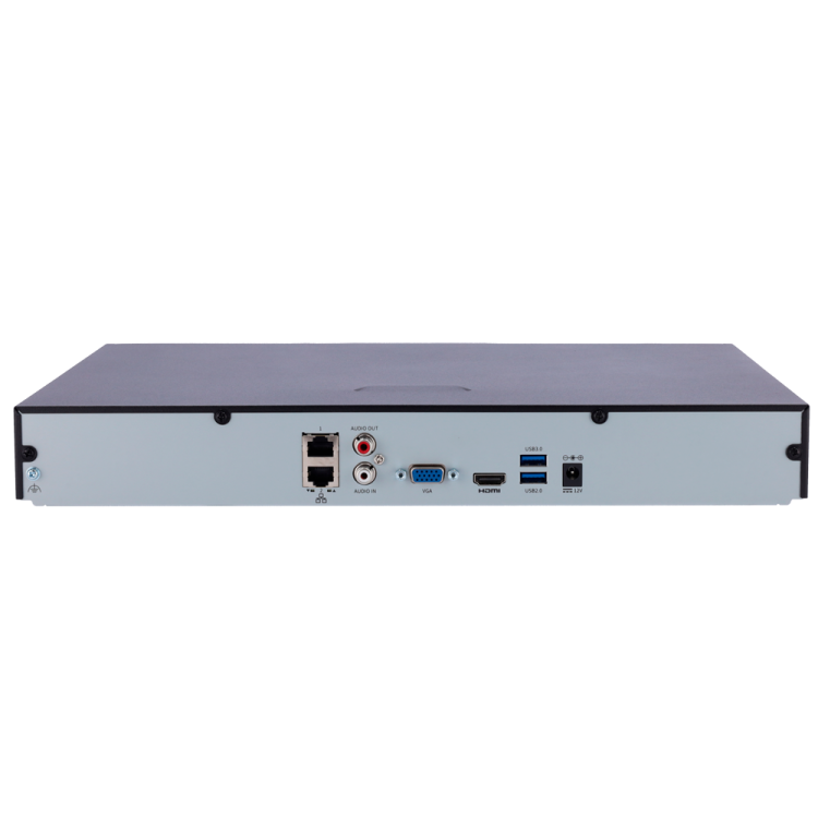 Grabador NVR Uniview UV-NVR302-16B-IQ - 16CH, 4K, IA, 2HDD
